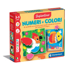 Clementoni - Spapientino-Logic-Numeri-e-Colori - Educatieve Speelgoed