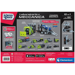 Clementoni - STEM-10-in-1-Mechanics-Truck-Bouwset-Speelgoed