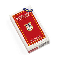 Dal Negro Bresciane Pro Cards N.89 in a red cardboard box with a white plastic window and yellow/red label, made in Italy.