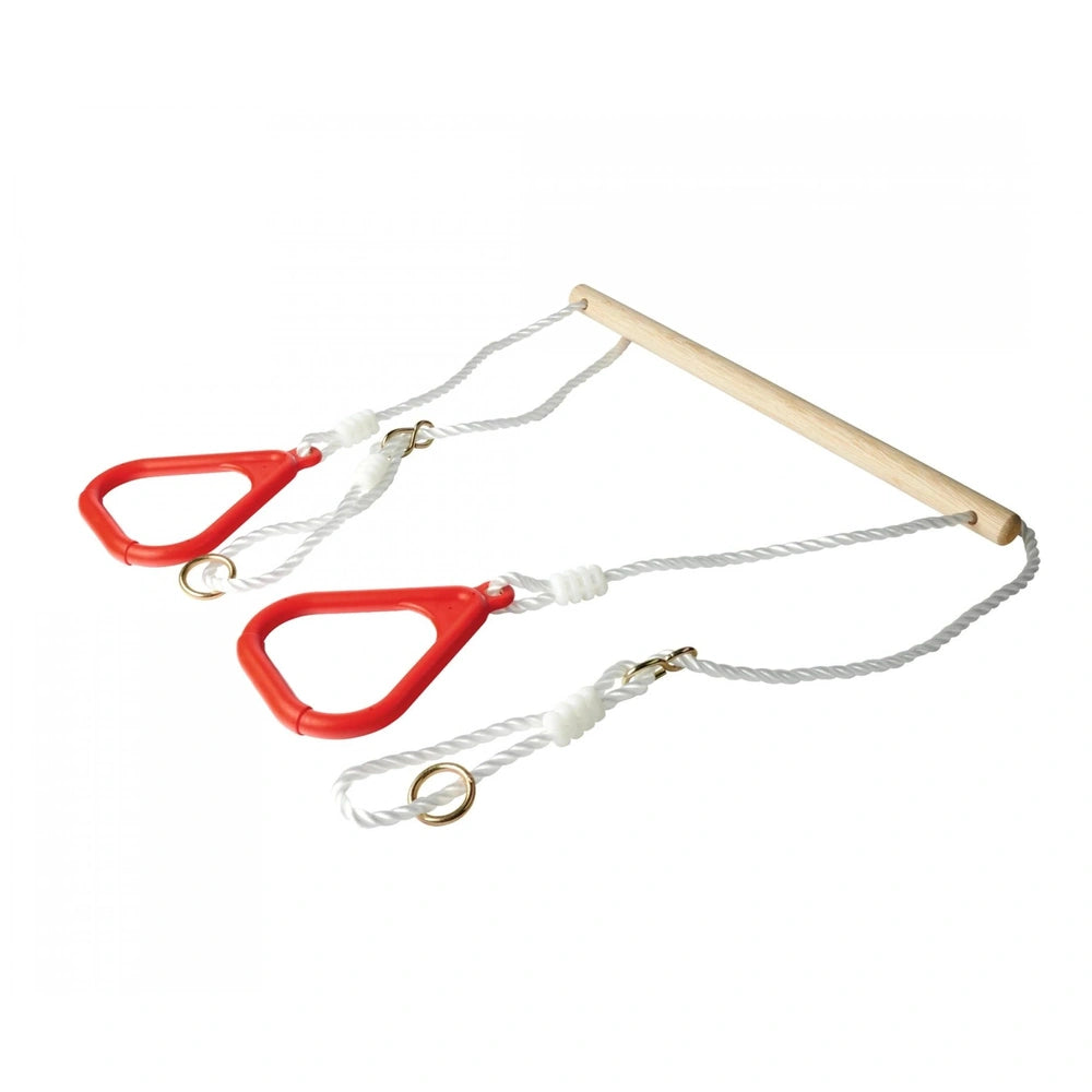 Eichhorn Outdoor Gymnastics Rings for fun, active play and fitness for children, promoting outdoor physical activities.