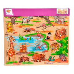 Eichhorn - Wooden Mega Stud Puzzle - Puzzles