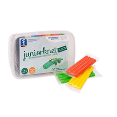 Feuchtmann Basic Modelling Dough set in transparent box with green and blue design, suitable for children aged 2 and above.