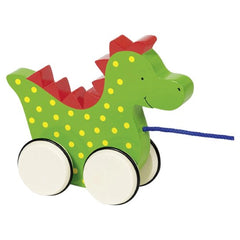 Gollness - Pull-Along Animal Dragon Saro - Push & Pull Toys