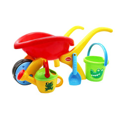 Gowi - Ontwerp Kruiwagen Set Classic - 4 Stukken - Buitenspeelgoed