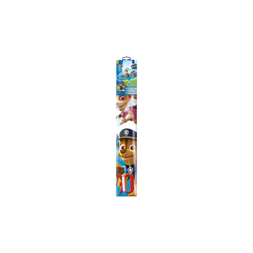 Gunther Flugspiele Paw Patrol kite packaging features a smiling cartoon character with brown fur and blue cap against a cloud