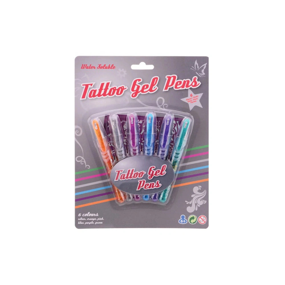 Johntoy - Tattoo Gel Pen Set - Make-up
