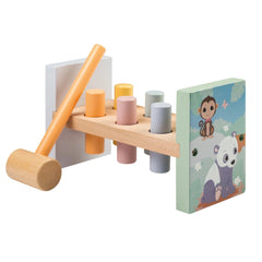 Johntoy - The Wildies Family Hamer Een Pen - Baby Activiteit Speelgoed