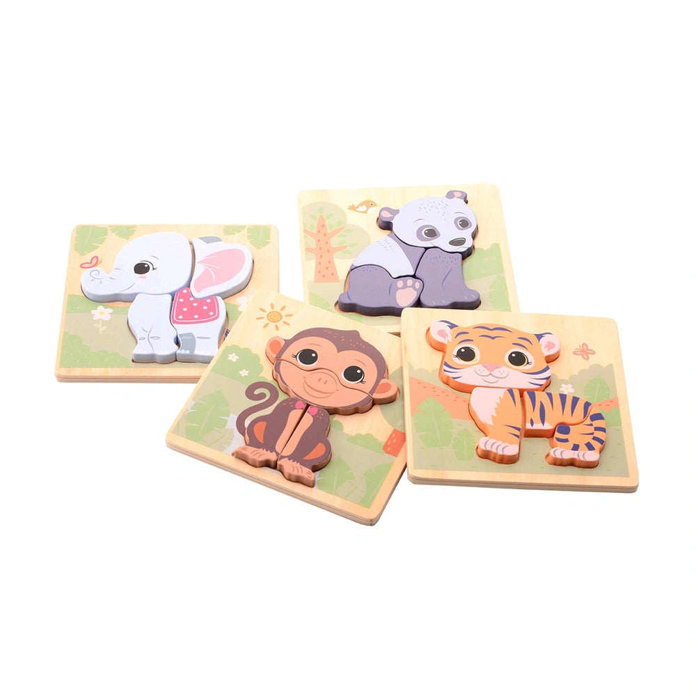 Johntoy - De Wildies Familie Puzzel - Puzzels