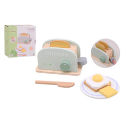 Johntoy - Wooden Toaster - Pretend Professions & Role Playing