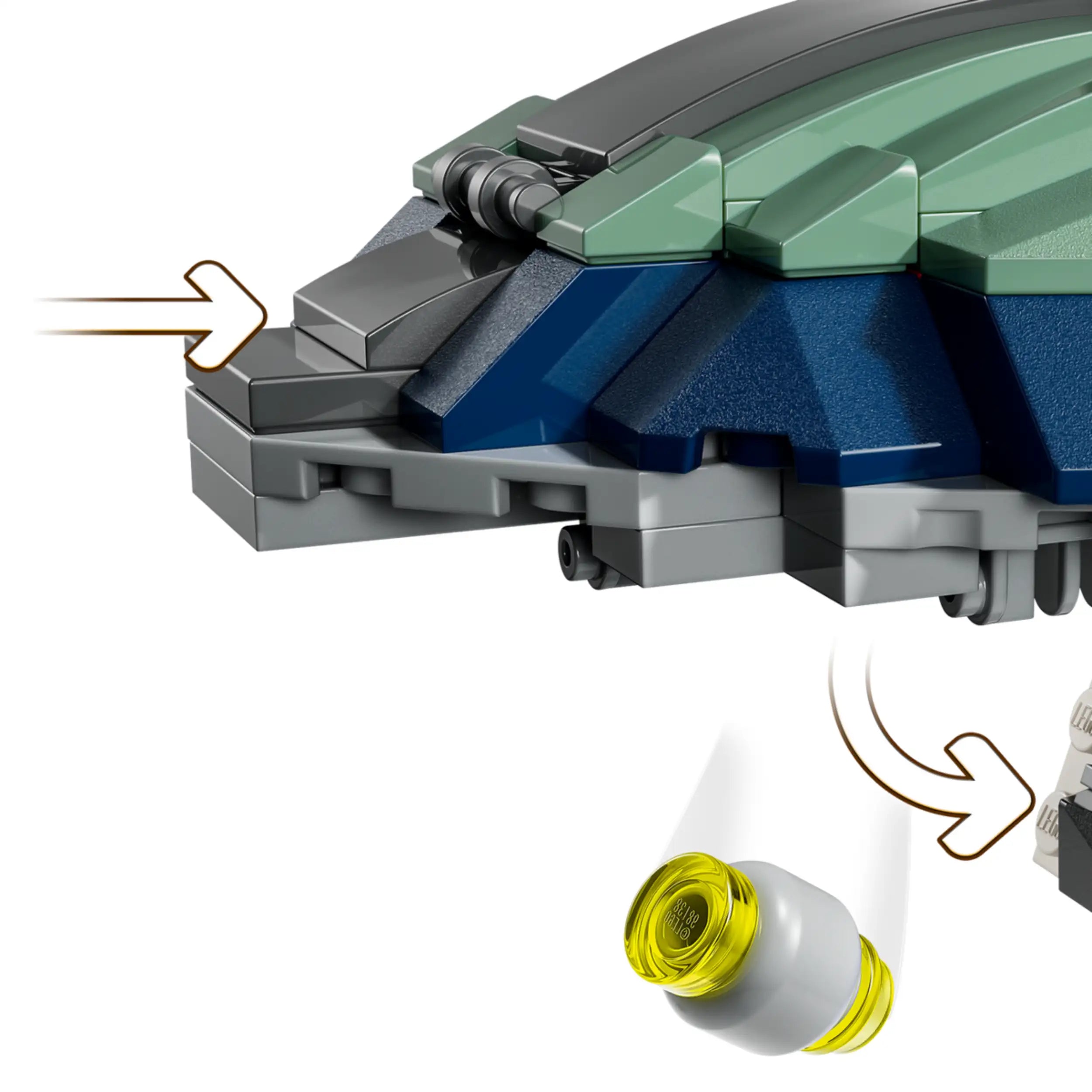 LEGO - Jango Fett's Starship - Actie- en Speelgoedfiguren