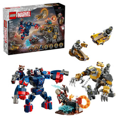 LEGO - Marvel-Avengers-Endgame-Thor-tegen-Chitauri-Actie-Speelgoed-Figuren