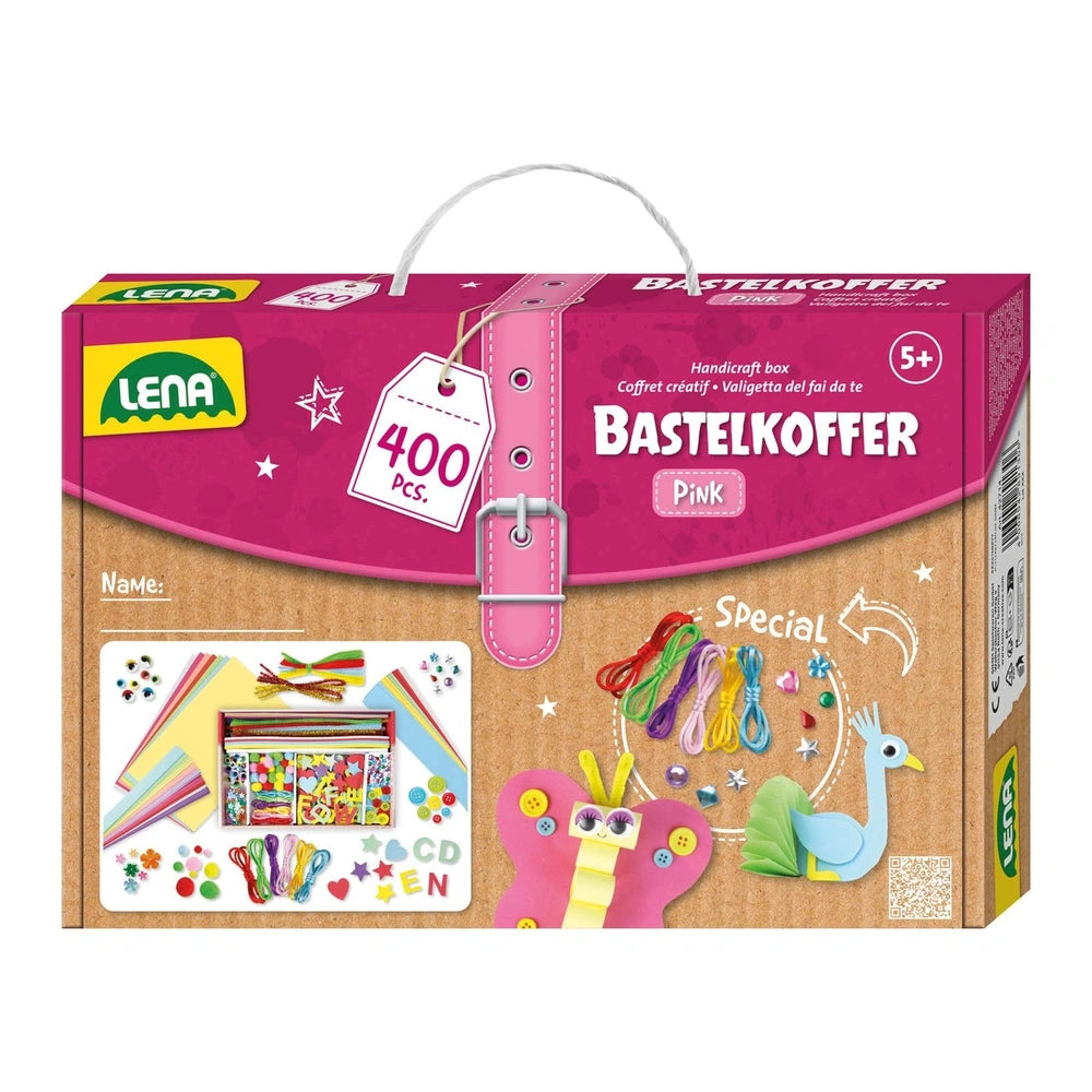Lena - Handwerkdoos Roze - Kunst & Ambachten