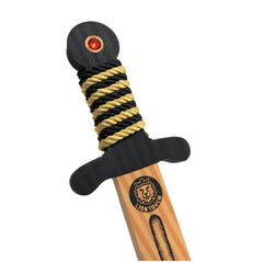 Liontouch - WoodyLion Mini Sword · Gold/Black - The WoodyLion Line - Pretend Professions & Role Playing