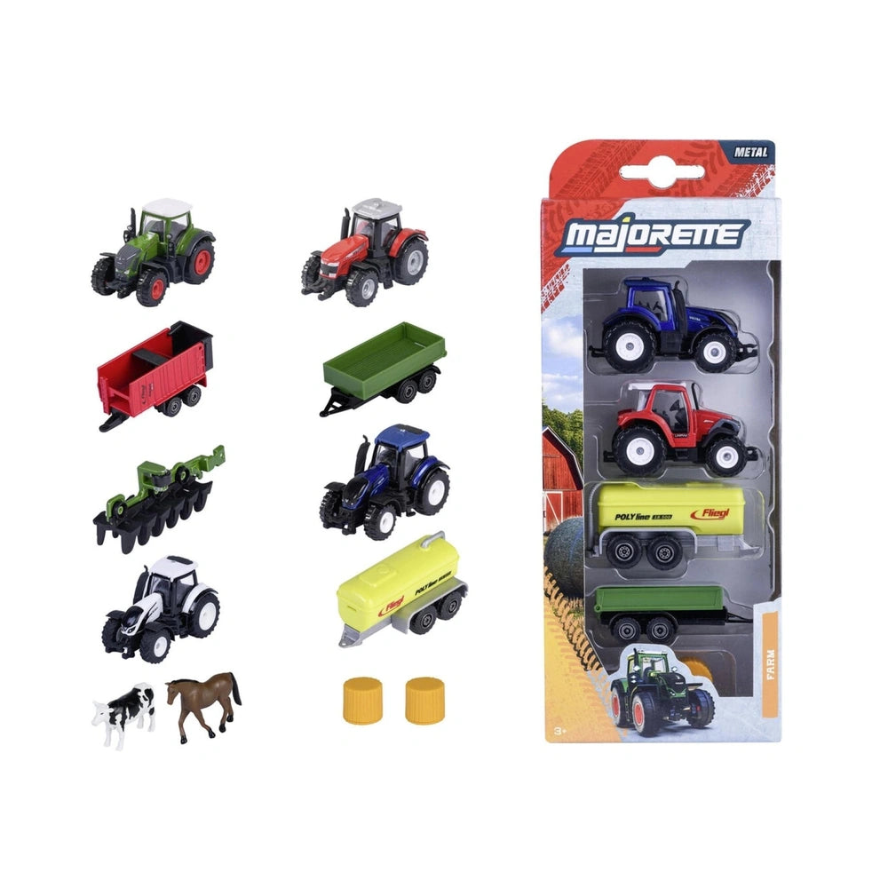 Majorette - Farm 5 Pieces Set Play Vehicles - Play Vehicles