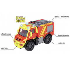 Majorette - Unimog U530 Brandweerwagen - Speelvoertuigen