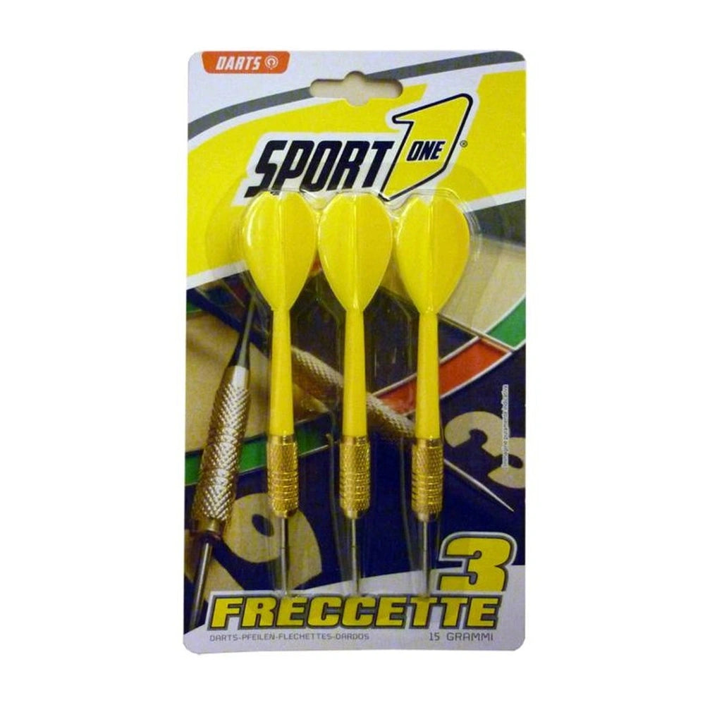 Mandelli - Sport1 3 Darts 15 gr Geel - Speelgoed voor Sporten