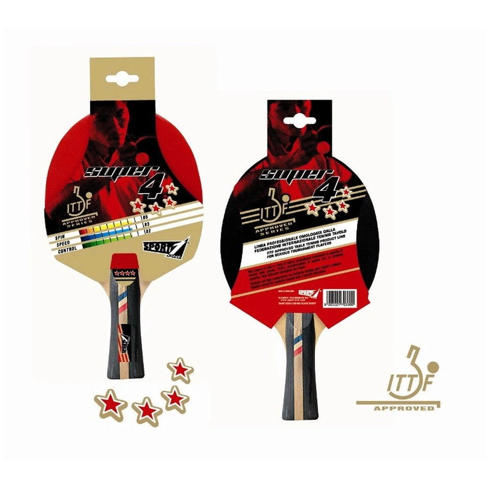 Mandelli - Sport1 Super 4 Ping Pong 4 Sterren ITTF Goedgekeurd - Sport Speelgoed