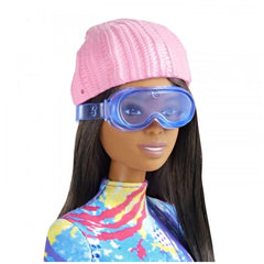 Mattel - Barbie Winter Sports Poppen op Slede - Poppen Speelsets Speelfiguren