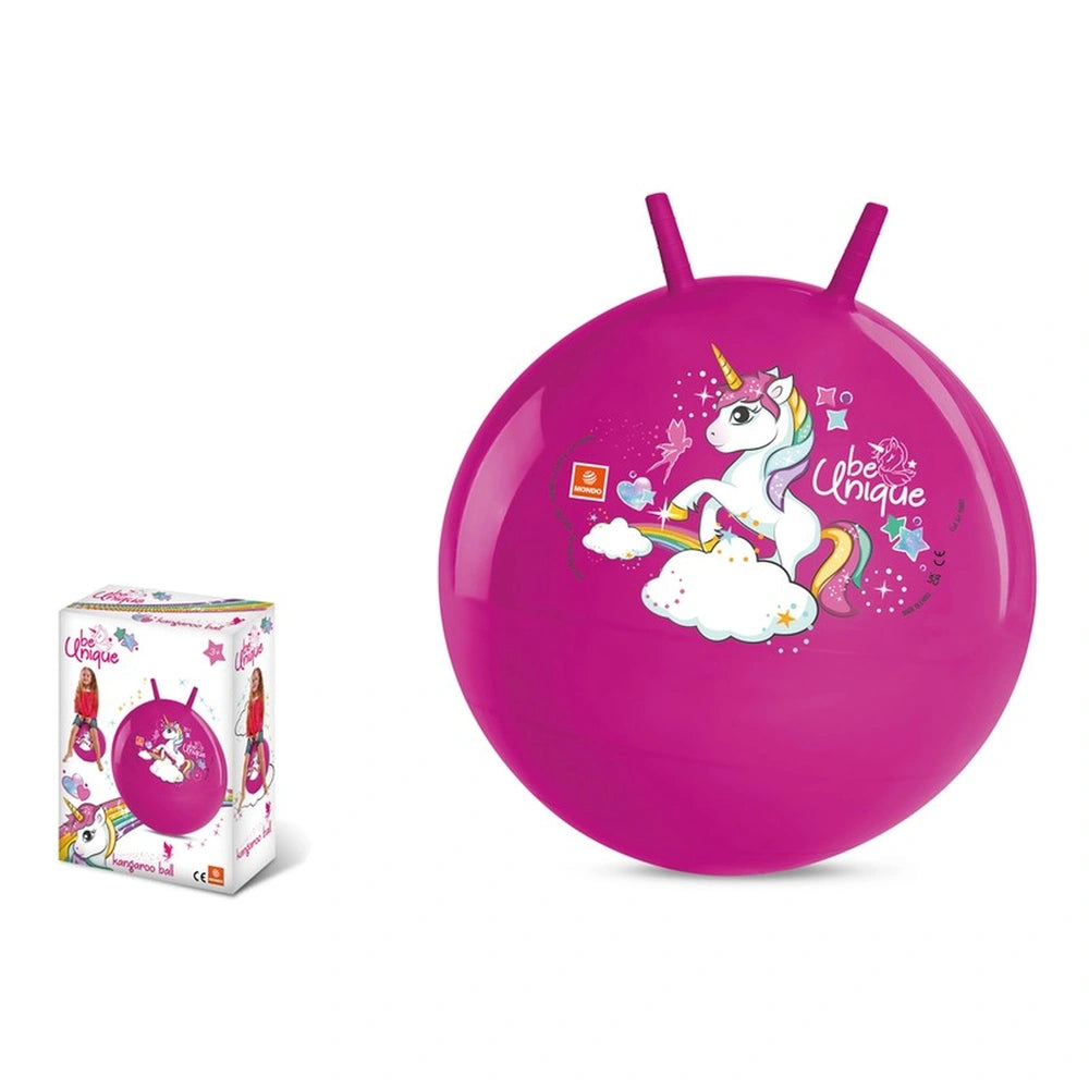 Mondo - Unicorn Kangaroo Ball 50 cm - Riding Toys