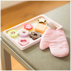 New Classic Toys - Zoete Traktaties Set Met Ovenwant - Doen alsof Beroepen & Rollenspel