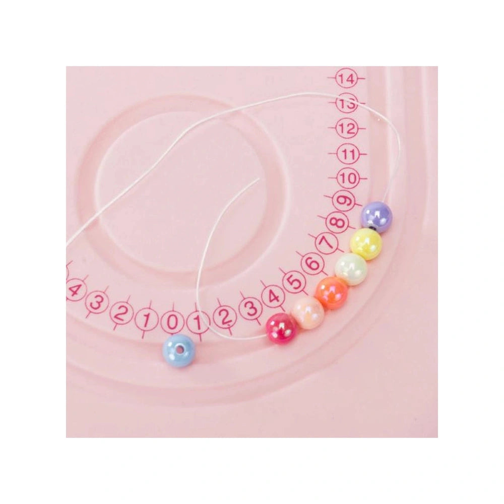 Jewel Design 600 Precious Beads features a white string with colorful beads in blue, yellow, pink, orange, green, and red.