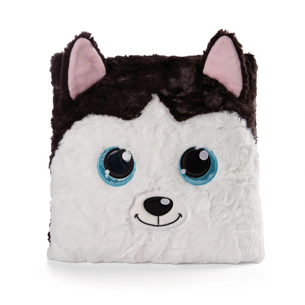 NICI - Glubschis-Kussen-Husky-Barkley-Pluche-Dieren