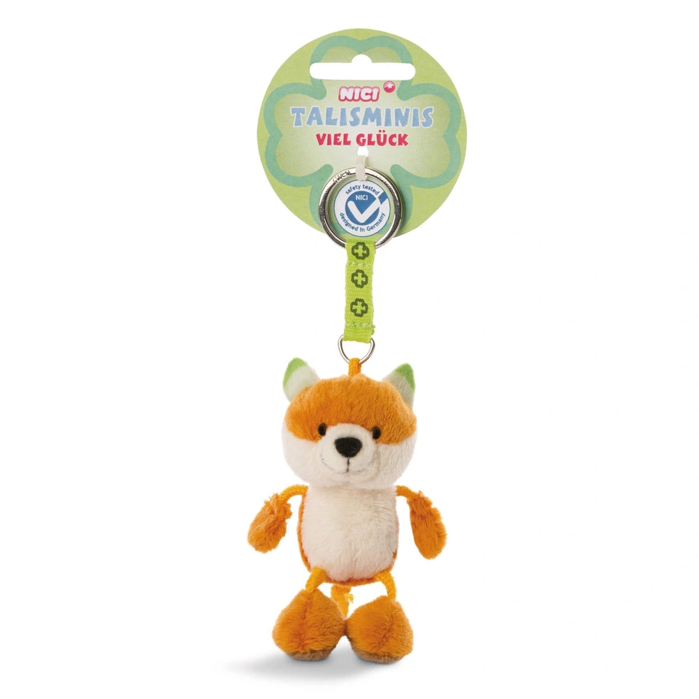 NICI - Sleutelhanger Vos 7 cm - Sleutelhangers