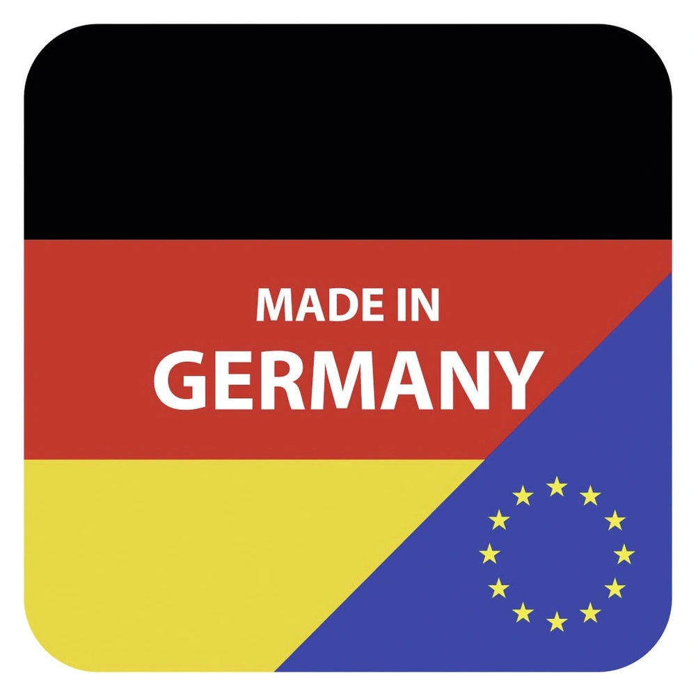 Noris Reverse-Word-Card-Game with Germany flag, featuring red and black stripes and MADE IN GERMANY text.