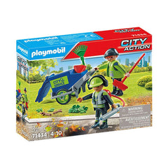 Playmobil City Action Figuren Set Schoonmaakteam - 71434