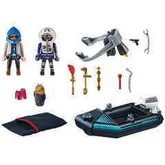 Playmobil City Action Politie Jetpack Arrest van de Kunstdief - 70782