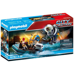 Playmobil City Action Politie Jetpack Arrest van de Kunstdief - 70782