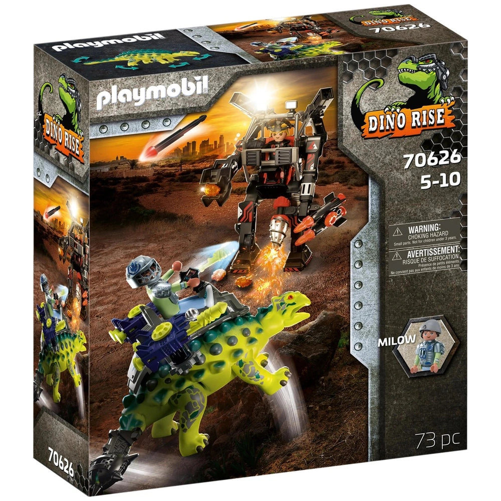 Playmobil Dino Rise Saichania Invasie van de Robot - 70626