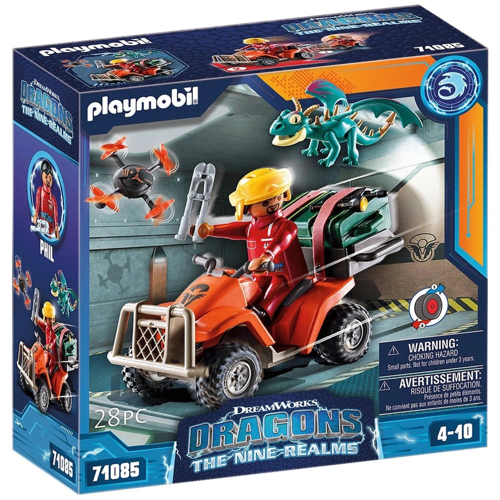 Playmobil Dragons: The Nine Realms Icaris Quad & Phil - 71085