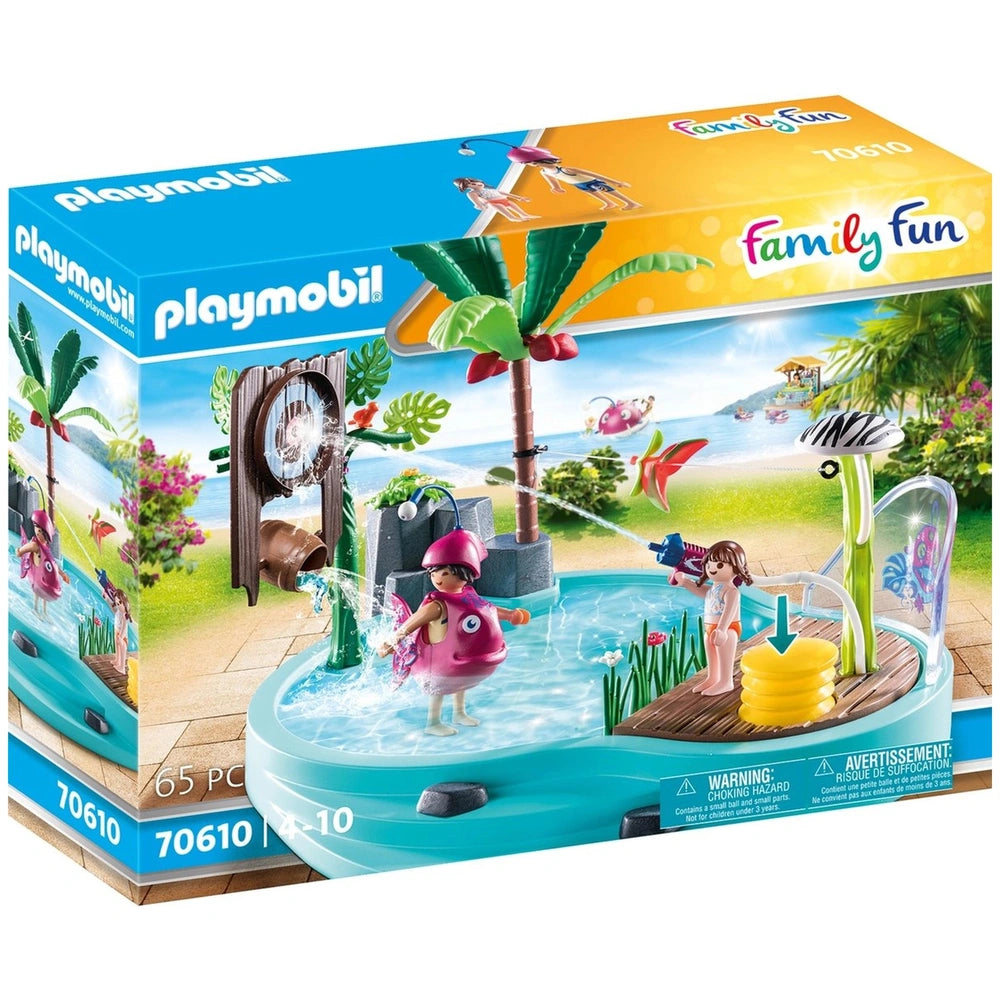 Playmobil Family Fun Zwembad met Waterspat - 70610