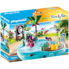 Playmobil Family Fun Zwembad met Waterspat - 70610