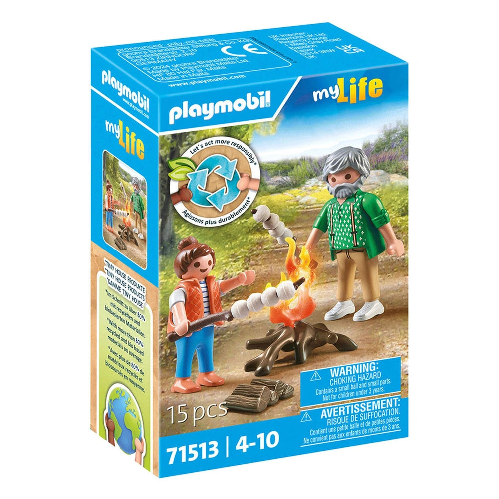 Playmobil My Life Kampvuur Met Marshmallows - 71513
