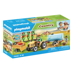 Playmobil Mijn Leven Tractor Met Aanhangwagen En Watertank - 71442