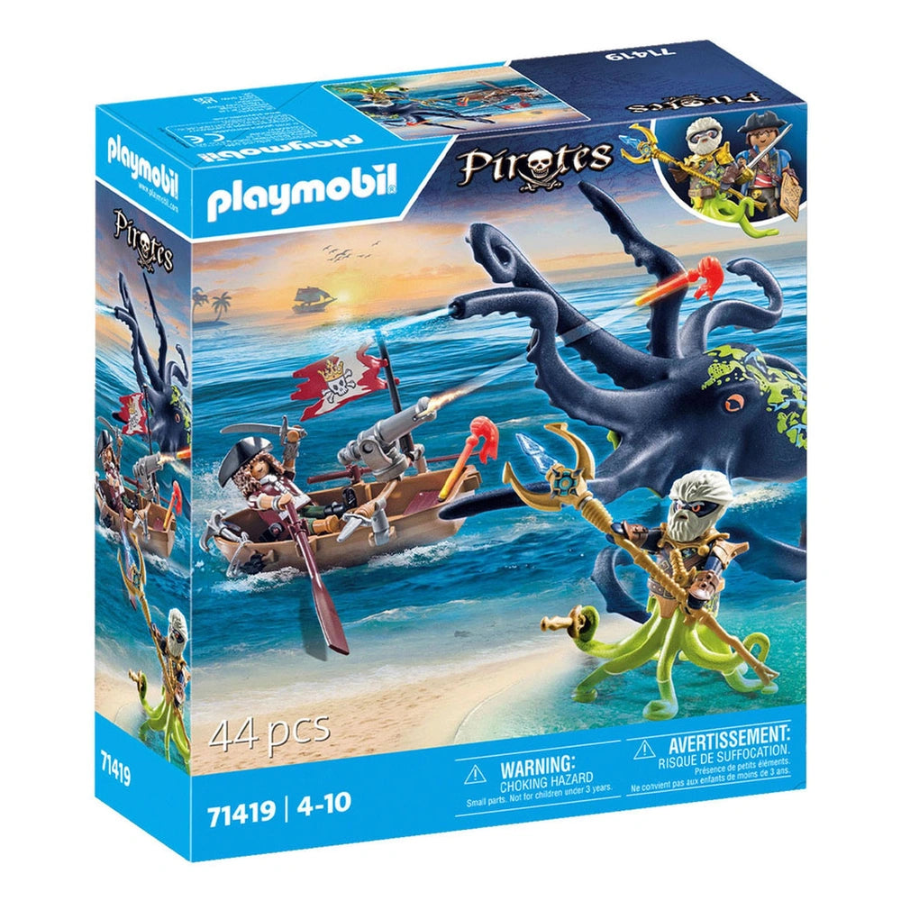 Playmobil Piraten Strijd Tegen De Reusachtige Octopus - 71419