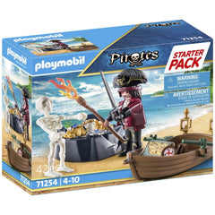 Playmobil Starter Pack Pirate With Rowing Boat - 71254