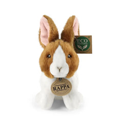 Rappa - Exclusieve Eco - Vriendelijke Pluche Zittende Konijn - Knuffeldieren - +0M - RAP - ECO - BUNNY - 16 - 69525204