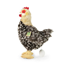 Rappa - Plush-Hen-With-Egg-33cm-Eco-Friendly-Stuffed-Animals
