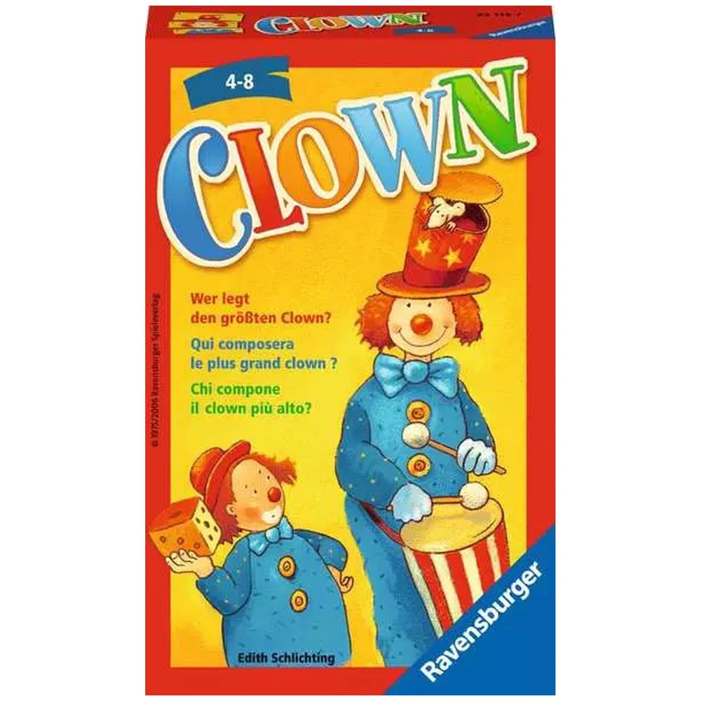 Ravensburger - Clown - Bordspel - Meertalige Instructies