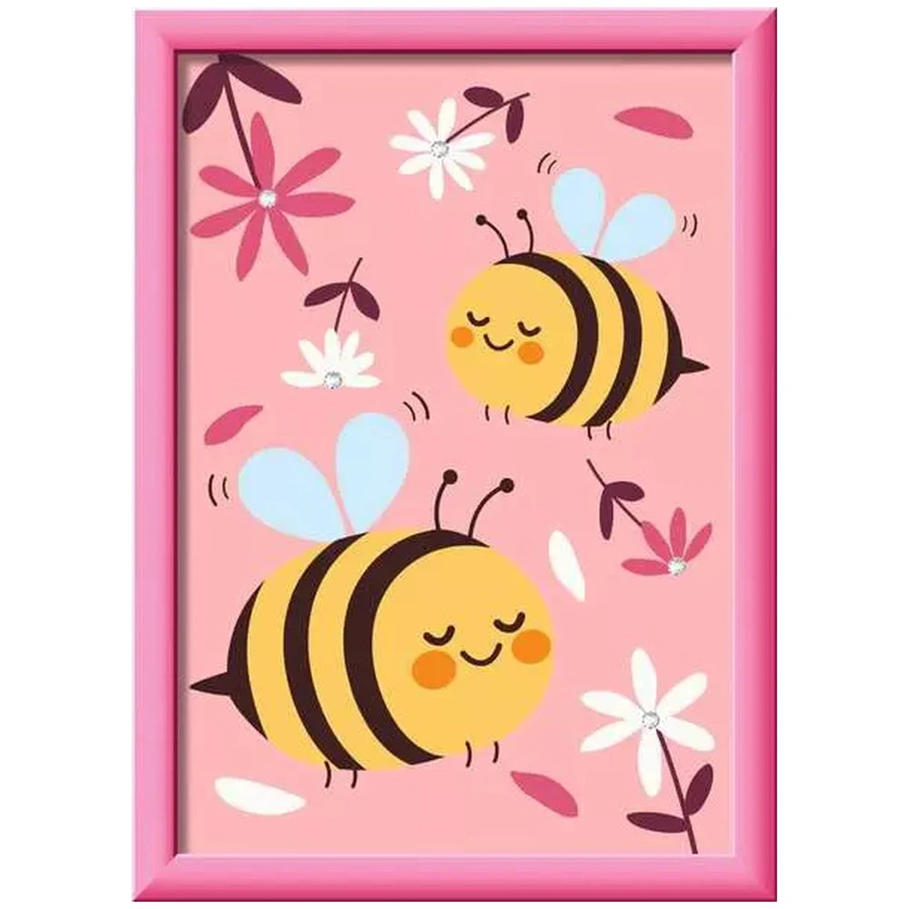 Ravensburger - CreArt Animals Cute Bumblebees - Arts & Crafts