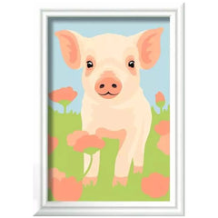 Ravensburger - CreArt Animals Little Pig - Arts & Crafts