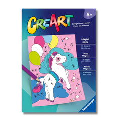 Ravensburger - CreArt Creatief Kleurboek Magische Pony's - Kunst en Ambachten