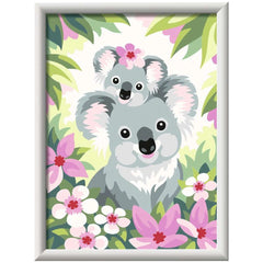 Ravensburger - Creart Koala Cuties - Painting By Numbers - Arts & Crafts