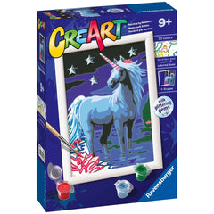 Ravensburger - Creart Magisch Eenhoorn - Schilderen op Nummer - Kunst & Ambachten
