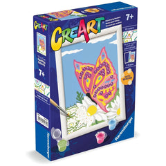 Ravensburger - Creart Sprankelende Vlinders - Schilderen op Nummer - Kunst & Ambachten