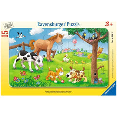 Ravensburger - Schattige Dierenvrienden - 15 Stukken - Puzzels