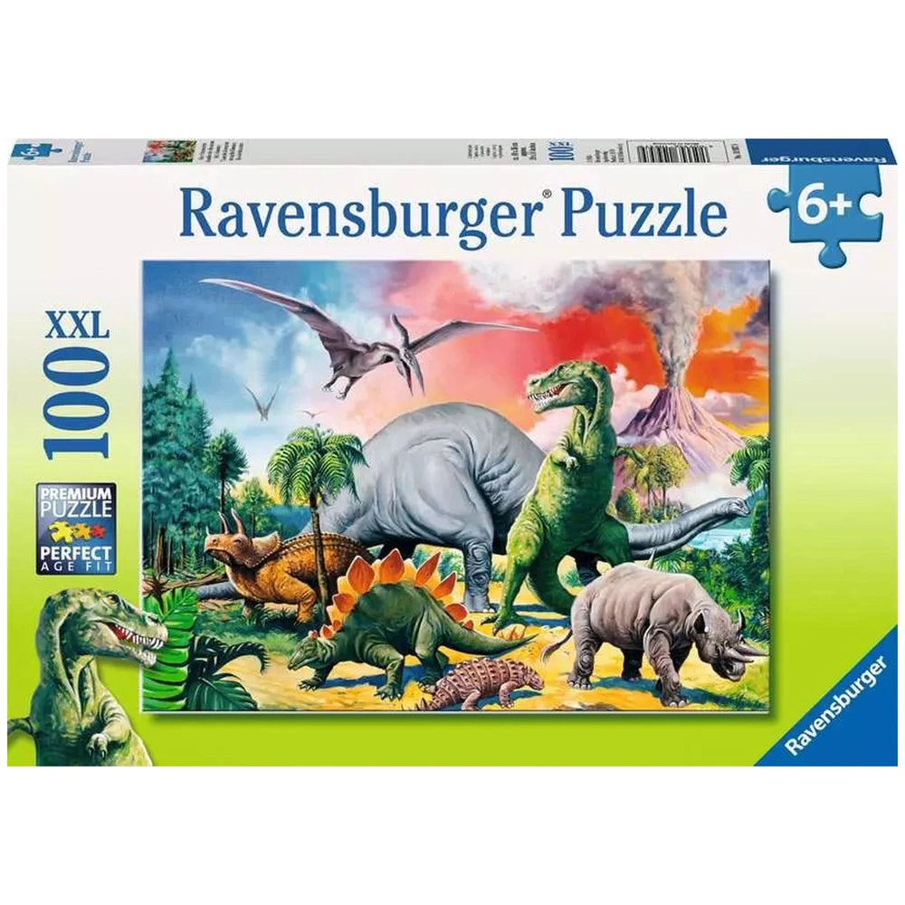 Ravensburger - Dinosaurussen - Tussen Dinosaurussen - 100 Stukken - Puzzels